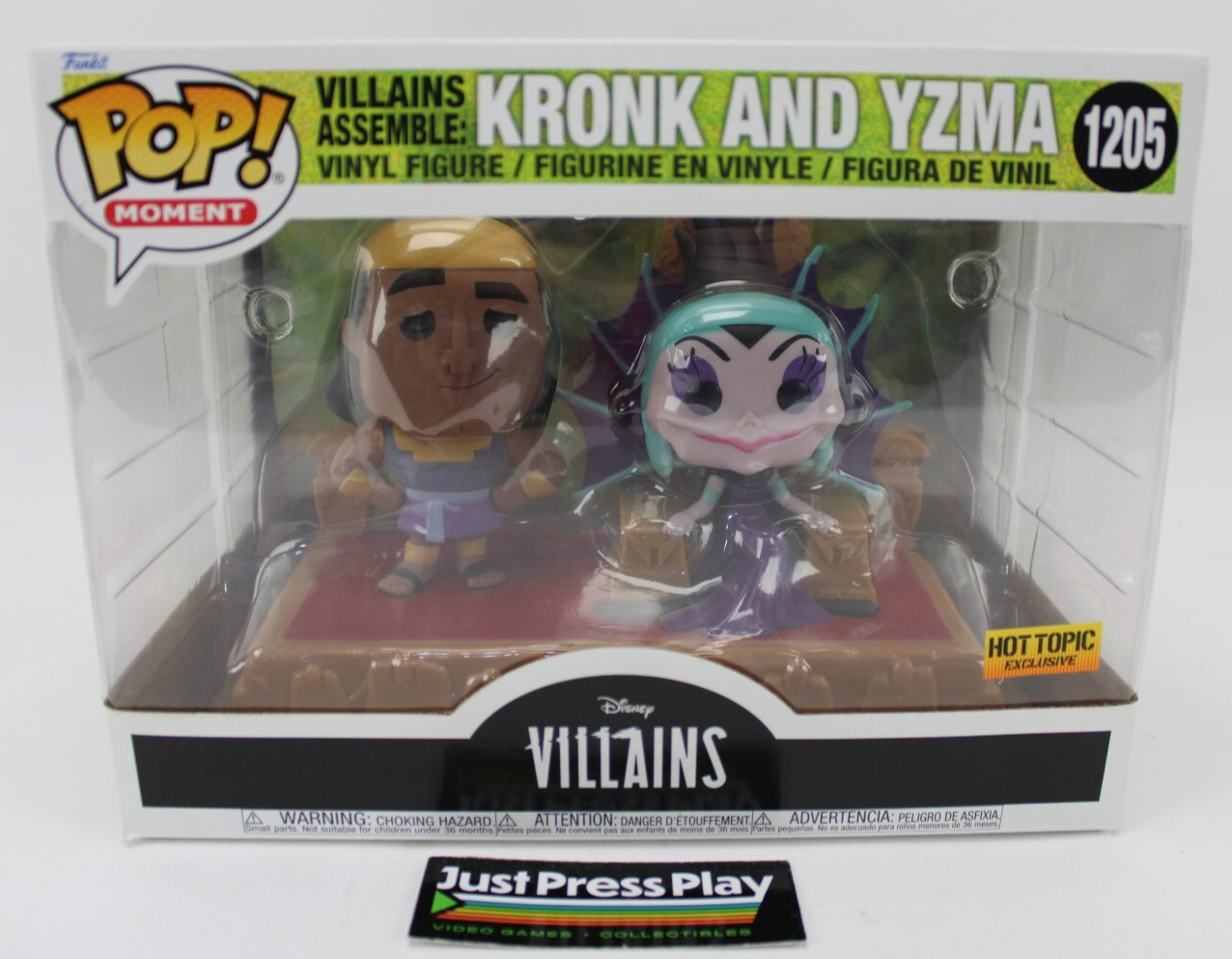Funko Pop! Moment: Disney - Villains Assemble: Kronk And Yzma #1205 Exclusive