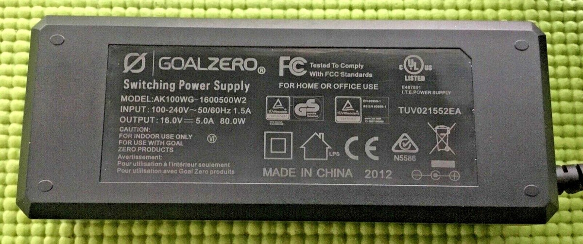 Goal Zero YETI and Sherpa Power Supply Wall Charger # 98058 | eBay
