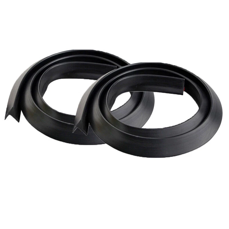 4 x 1,5 М модифицированные расширители крыльев протектор колеса молдинг резиновая отделка наклейки - Изображение 2 из 4