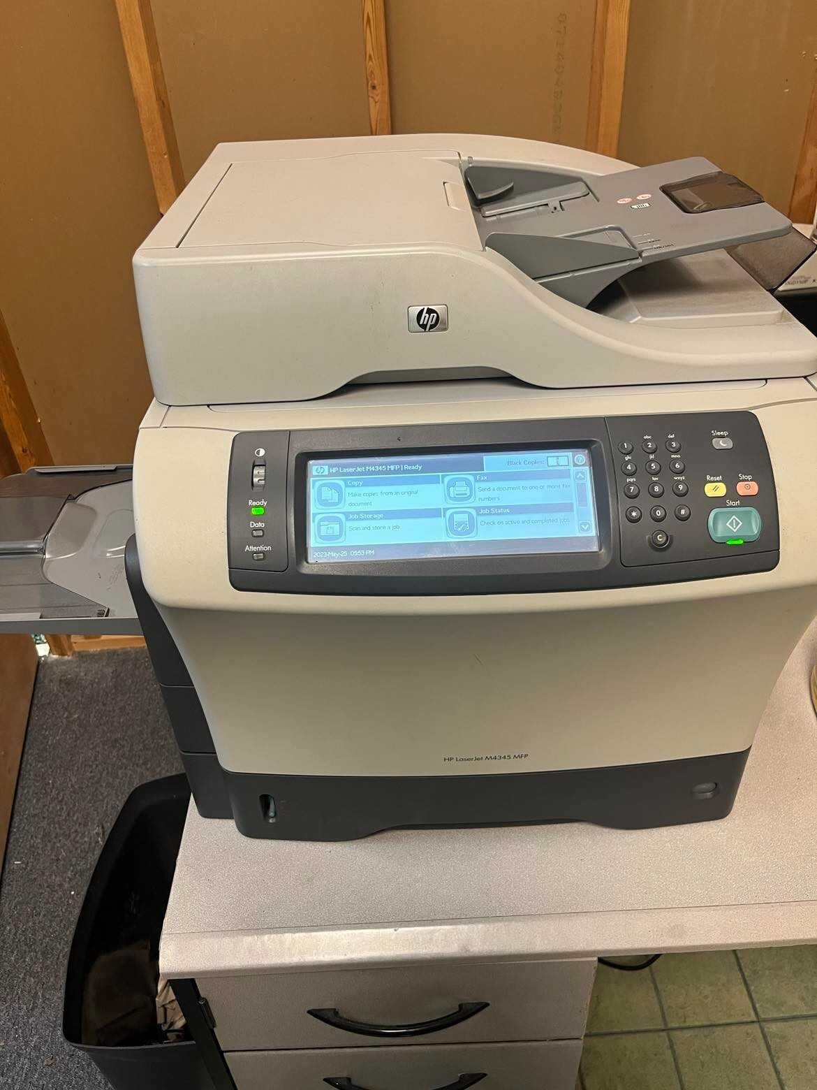 HP LaserJet M4345 MFP Monochrome Multifunction Printer and accessories 829160500003 eBay