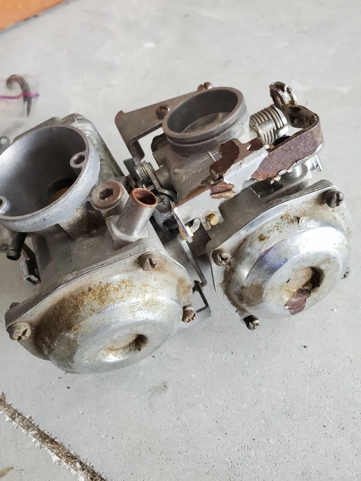 Yamaha XV750 XV 750 1981 carburadores Virago carburador Foto 3 de 4