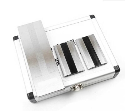 Single-Channel Fineness Gauge Professional Fineness of Grind Gauge for Ink Paint
