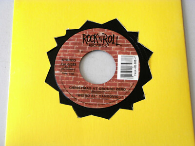 NOVELTY~ ROCK~WEIRD AL YANKOVIC~ CHRISTMAS AT GROUND ZERO~ MINT COPY~