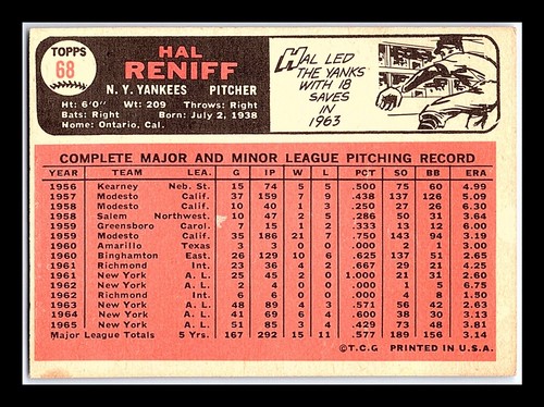 1966 Topps Baseball Cards - #1-176 - You Pick - aaalvins - Picture 67 of 101