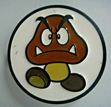 Mario Bros. "Goomba" Enamel Metal Belt Buckle -Nintendo -new