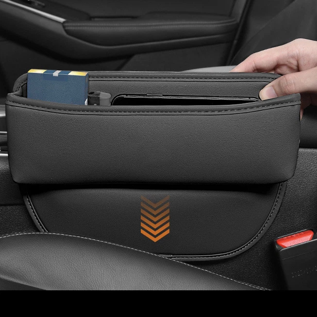 New Car Seat Gap Filler Storage Box Phone Holder Organizer for Mazda Black Red - Изображение 4 из 4