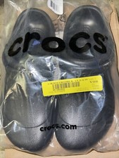 Crocs Bistro Men's Black Lightweight Slip Resistant Work Clogs Size 13 M EUC