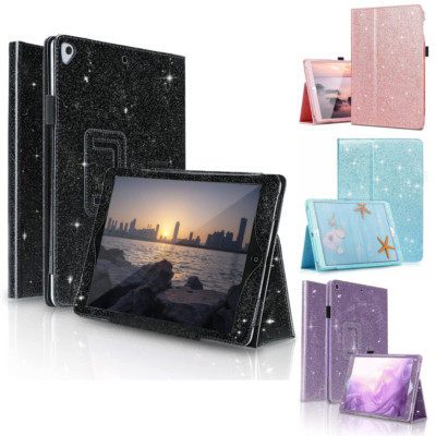 Luxus Apple iPad Flip Glitzer Case Hülle für iPad 10.2 7. & 8. Gen 2019-2020