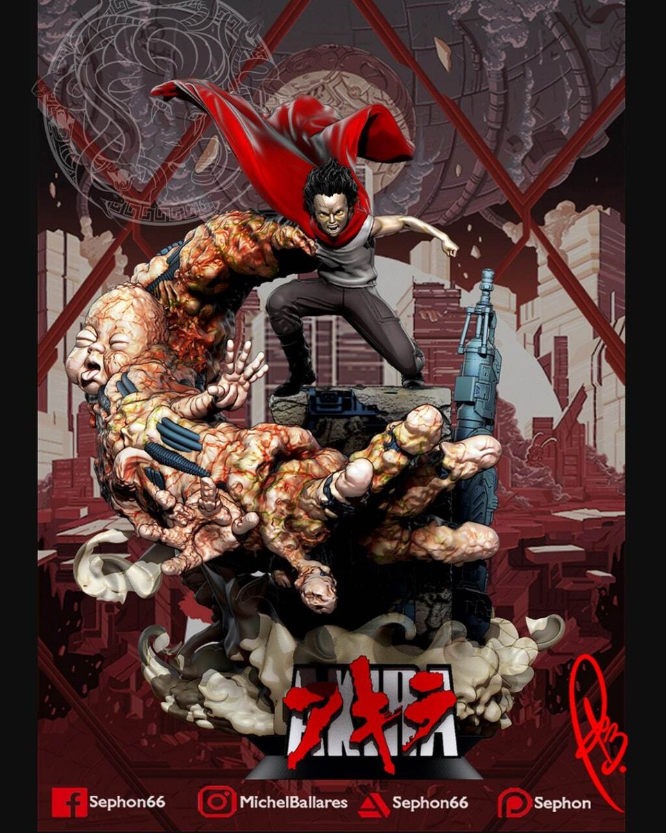 1/12, 1/10th or 1/8th Scale Creative Geek's Akira Tetsuo Shim