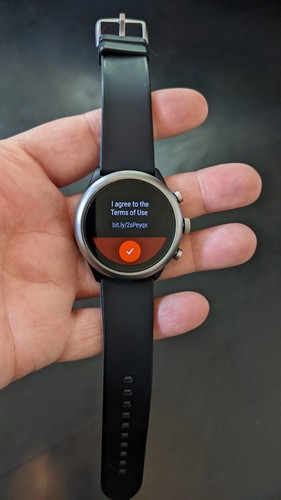Fossil Sport 43mm 1328 DW9F2 FTW4019 Smartwatch - Black Band + Charging  Cord | eBay