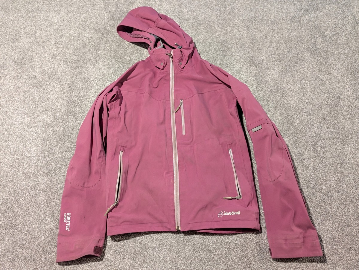 Cloudveil Jacket Womens Large Goretex Soft Shell Coat Parka Ski