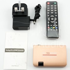 RF To HDMI Games Console Converter - UK Version | Analog Demodulator Digital HD - Additional Image 1