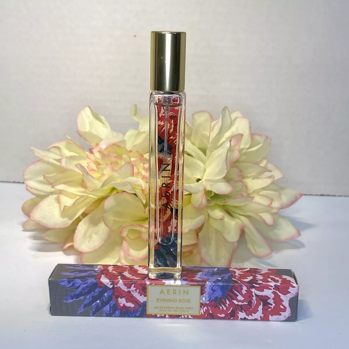 Aerin EVENING ROSE Eau De Parfum Travel Spray 0.24oz 7ml New In