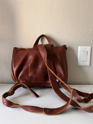 portland leather goods Bucket backpack | eBay display picture 1