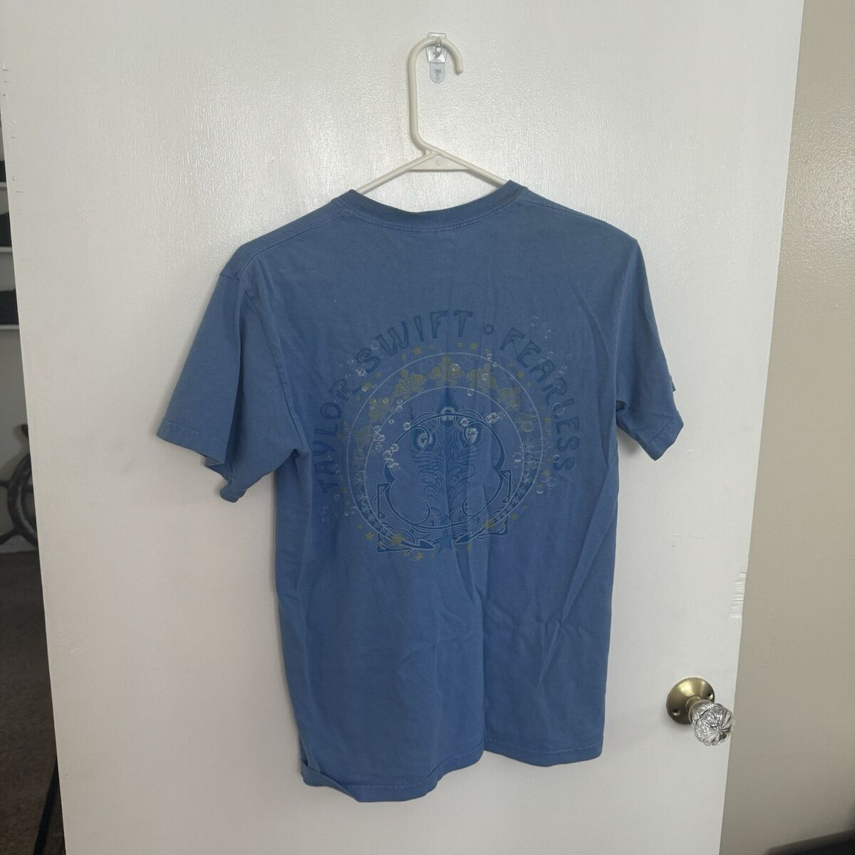 【激レア】Taylor Swift ヴィンテージTシャツ Fearless期 Taylor Swift Fearless T Shirt Rare Vintage Blue Concert Tee