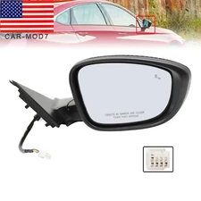 For Door Mirror 2023 2024 Accord Hybrid Sport Sport-L with Blind Spot Right Side