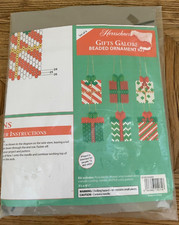 Herrschners GIFTS GALORE Beaded Ornament Kit Set of 6