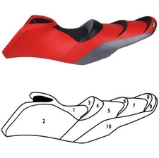 Custom Seadoo GTX 2016 2-17 GTX limited is 300 260 215 155 Seat Cover Blacktip  