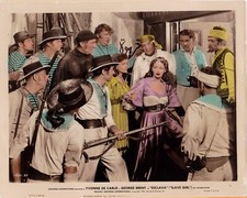 Vintage Film Stills: "Yvonne De Carlo, Slave Girl" Andy Devine, 1947