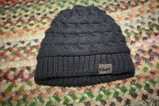 ViGrace Kids Winter Knit Hat Warm Fleece Lined Hats, Black, Size One Size Gray