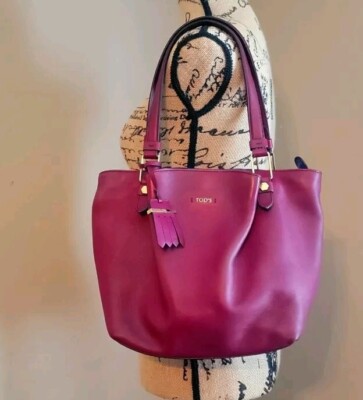 TOD'S Studs Flower Hand Bag トッズ ハンドバッグ TOD'S Flower bag Tote Bag Hand bag | eBay