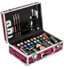 Vokai Makeup Kit Gift Set - 51 Piece - 32 Eye Shadows, 2 Blushes, 2 Lip Glosses,