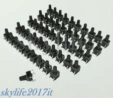50pz Mini Micro PULSANTE 6X6X9mm INTERRUTTORE SWITCH TATTILE 4 PIN Arduino