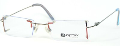 X-OPTIX by X-Belgium 1240 A CANDY RED /SILVER EYEGLASSES GLASSES 51-18-145mm
