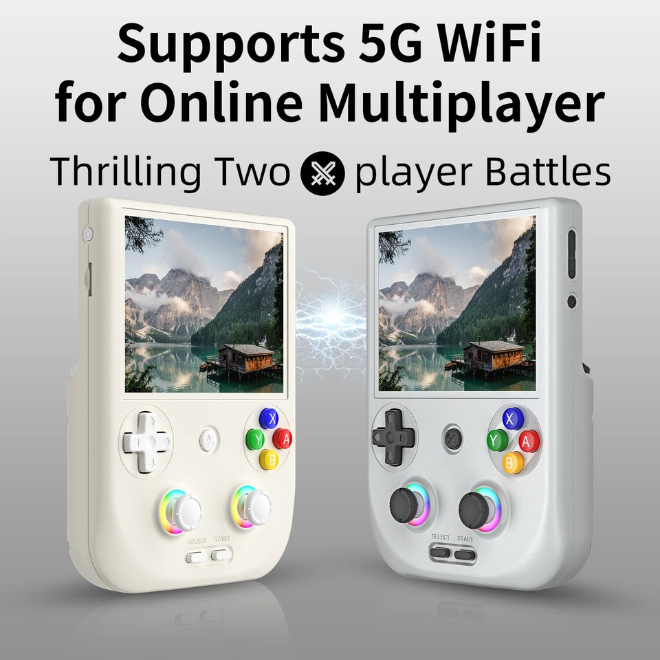 ANBERNIC RG406V Retro Handheld Game Console Android 13 WIFI 4-inch ...