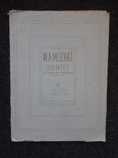 Mozart Clarinet Quintet in A Major  K.581  Boosey and Hawkes