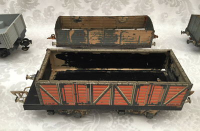 Lot Jouets Anciens Train JEP SNCF Hornby Meccano - Modélisme Ferroviaire Wagon
