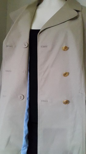ARMAND VENTILO TRENCH COAT COURT EN COTON MELANGE FR40 - EU38 RRP 390 EUR - Picture 9 of 12