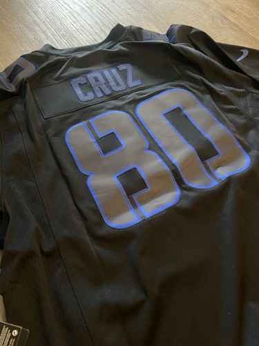 Nike On Field New York Giants Victor Cruz Black On Black Jersey Size XXL Men’s - Picture 3 of 6