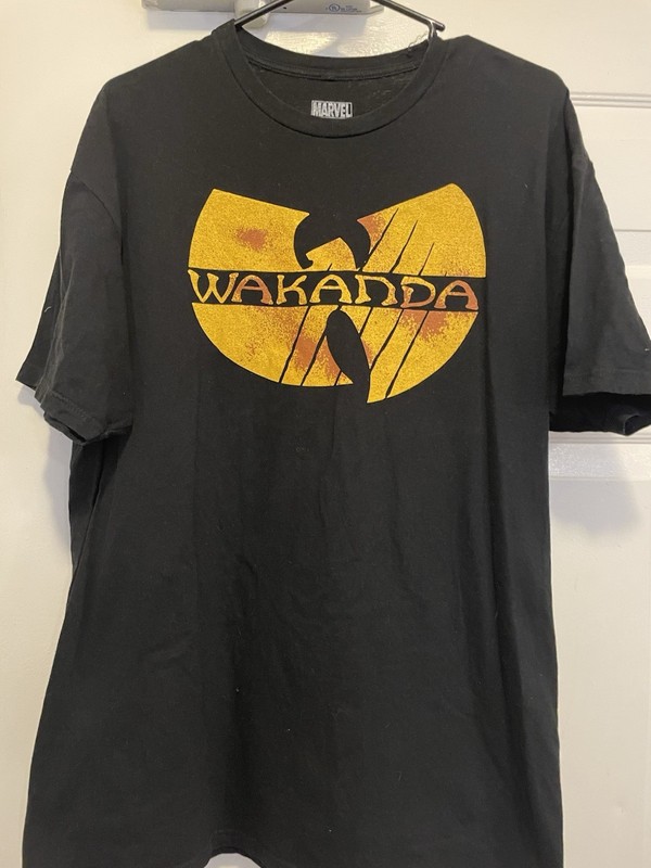 Wakanda Forever x Wu-Tang Clan Black Panther T-Shirt Size 2X