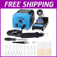 Wood Burning Kit Station with 20 Wire Nibs and Pen Holder