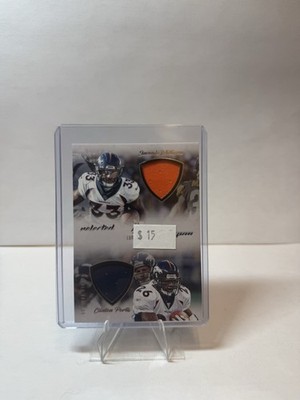 Javonte Williams/Clinton Portis - 2022 Luminance Reflected Materials Dual Jersey