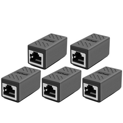 RJ45 Ethernet Kupplung Cat6 Cat5e Buchse auf Buchse LAN Kabel Extender