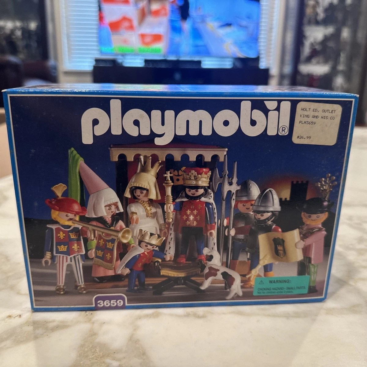 Set Playmobil Vintage 3626 - Médiéval, Chevaliers, Arbre Des Brigands De 1994