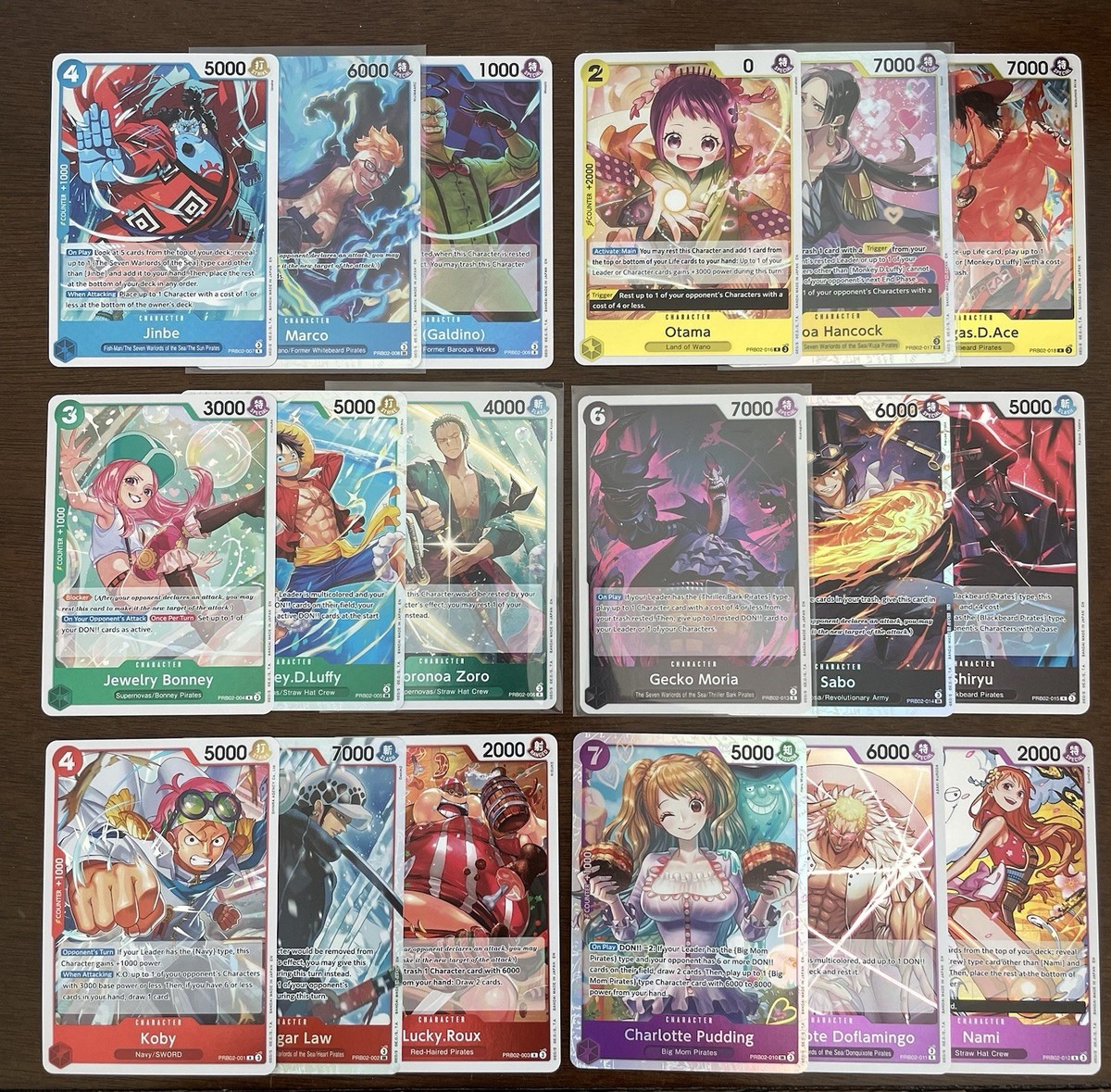 One Piece Premium Booster The Best Vol. 2 PRB-02 Complete Set 18