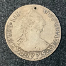 1775-P BOLIVIA 4 REALES SILVER COIN!