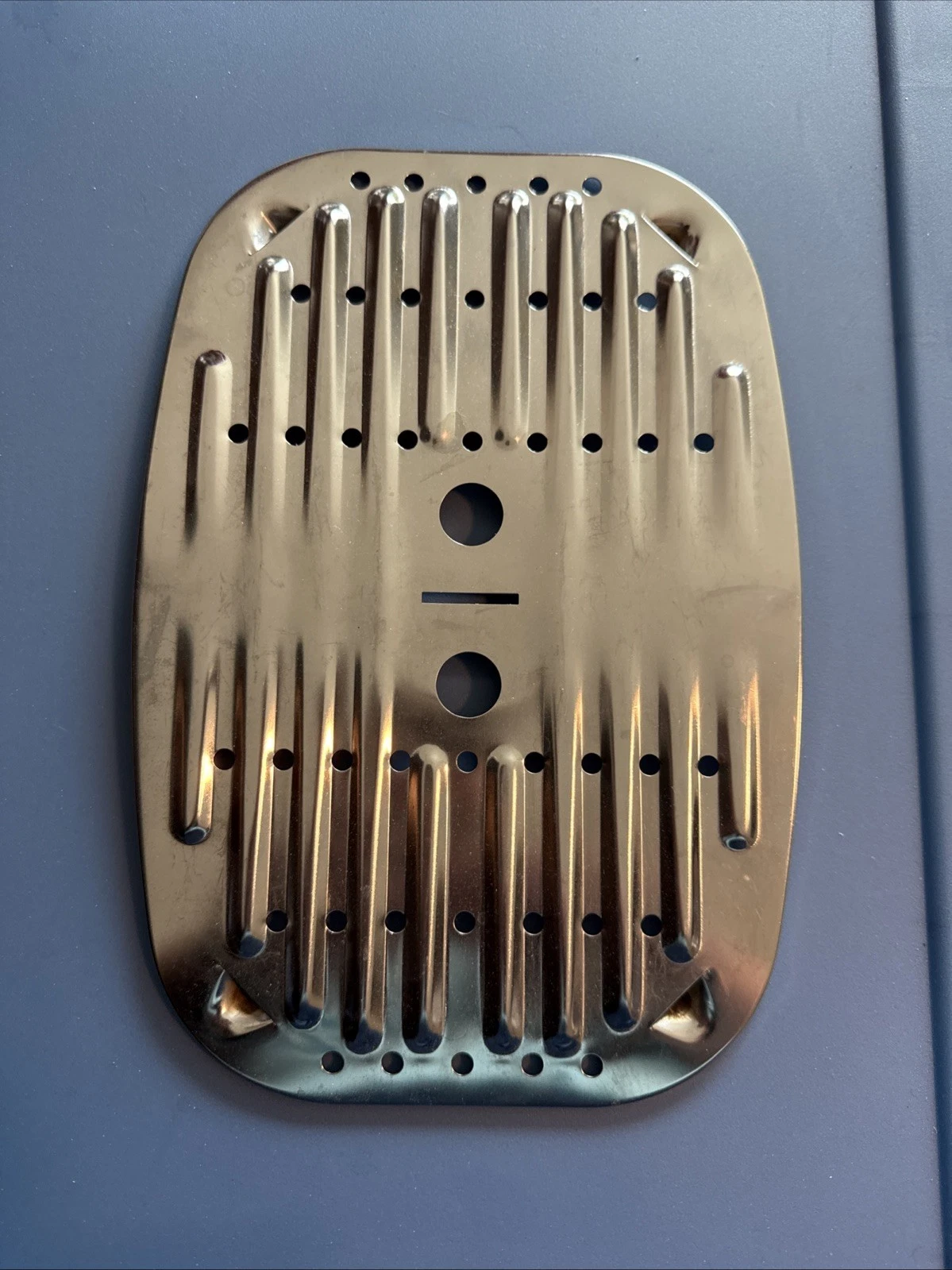 Vintage Corning Ware Stainless Drip Pan USA (Only Drip Pan)