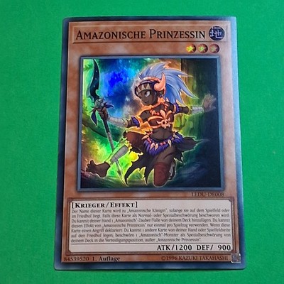 Yugioh Amazonische Prinzessin LEDU-DE008 Super Rare (6029)