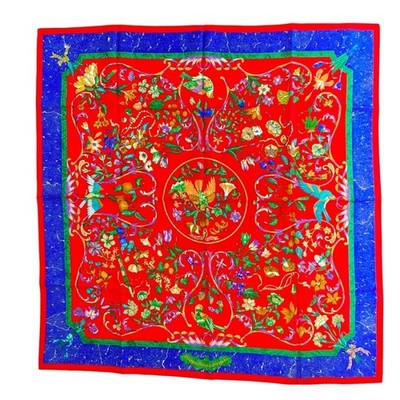 Hermes Carre90 PIERRES d' ORIENT et OCCIDENT Oriental stone and Western stonewor