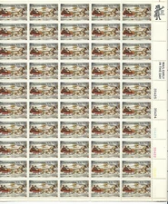 Scott # 1551...10 Cent....Christmas... Sheet of 50