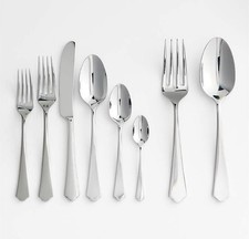 Crate & Barrel Masia 50-Piece Flatware and Se...