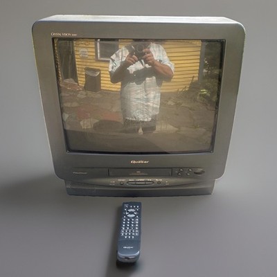 Quasar VV-2006 TV VCR Combo - 20in CRT TV VCR Not Working Properly 1996