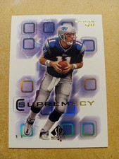 2000 SP Authentic Supremacy Drew Bledsoe S15