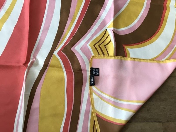 Women Furla Scarf Pink One size