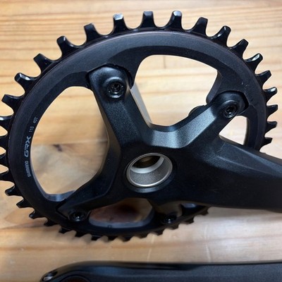パーツ GRX FC-RX600 170mm 11s 40T SHIMANO Shimano GRX FC-RX600 Crankset 175 mm 40T Chainring 11-Speed (1x11