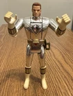 Vintage Mighty Morphin Power Rangers Silver Flip Head 1995 Rare Used